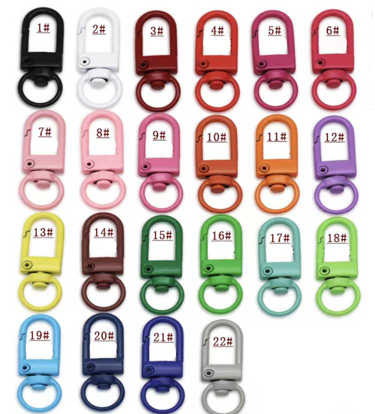 Charm Keychains (Multiple Colors) –