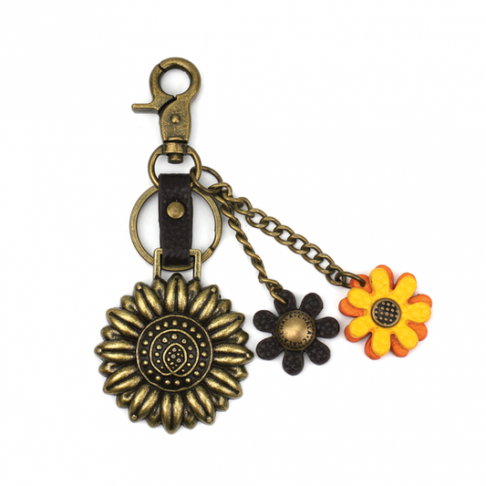 Chala Chevron Cross Key Fob