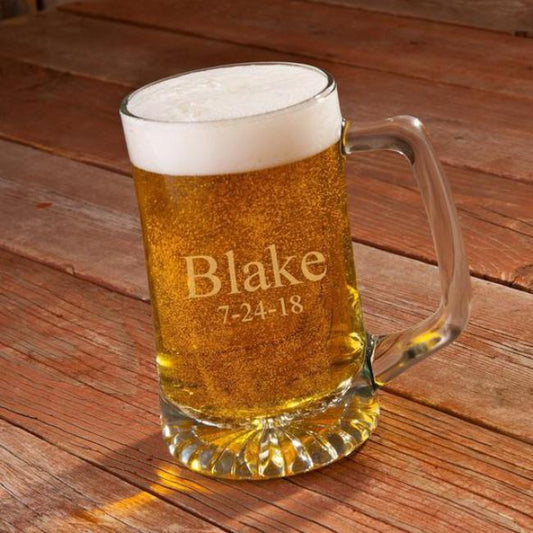 Personalized Grand Pilsner Beer Glass - 20 oz. – A Gift Personalized