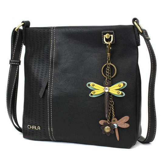 Chala Dragonfly Crescent Crossbody Purse Dragonfly Collectors