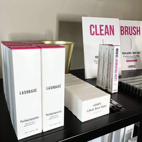 lash retail lash salon lashbase