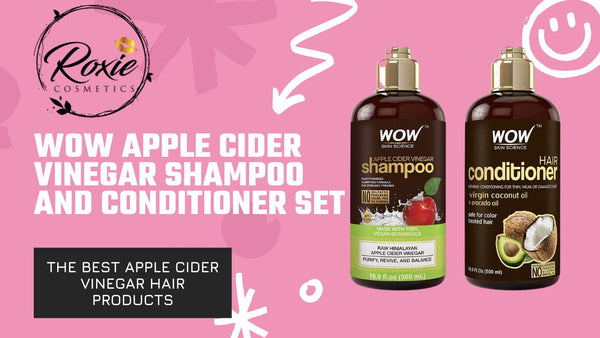 WOW Apple Cider Vinegar Shampoo and Conditioner Set