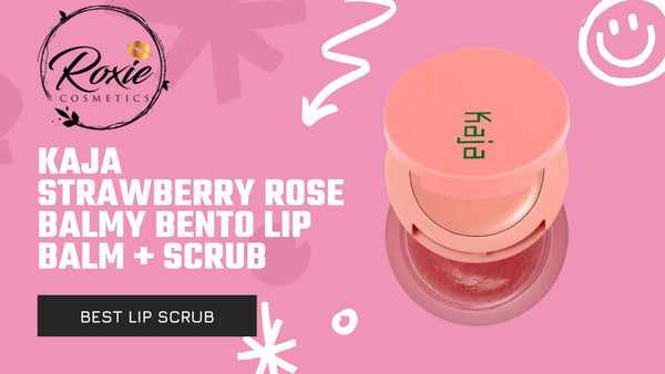 Kaja Strawberry Rose Balmy Bento Lip Balm + Scrub