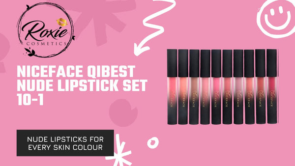 Niceface Qibest Nude Lipstick Set 10-1