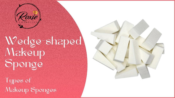 Wedge-shaped Makeup Sponge
