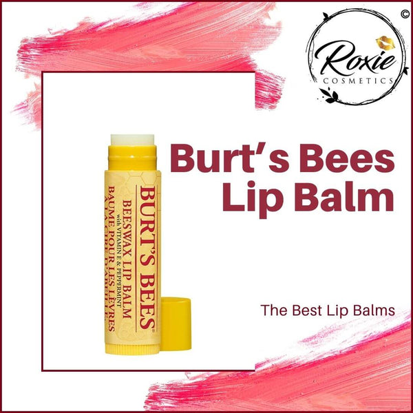 Burt’s Bees 100% Natural Moisturizing Lip Balm