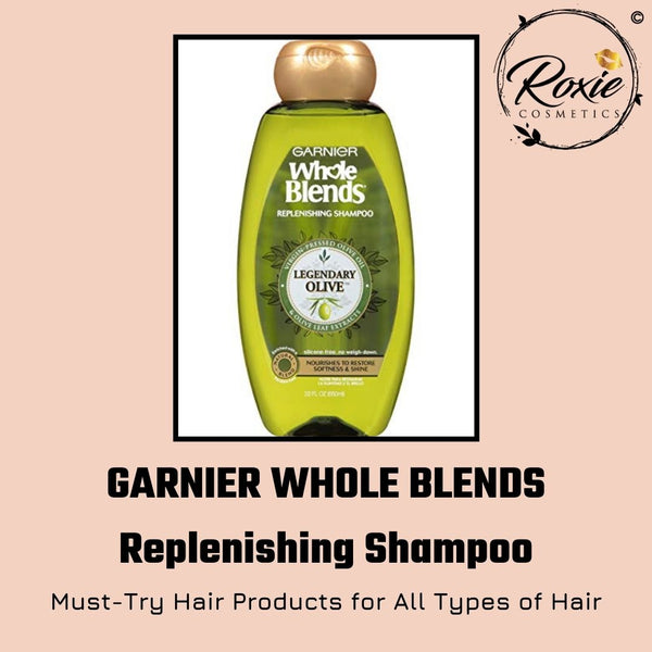 GARNIER WHOLE BLENDS Legendary Olive Replenishing Shampoo