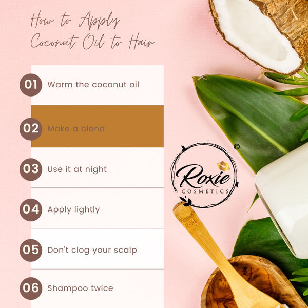 Step 2 How to Apply Coconut Oil for Hair