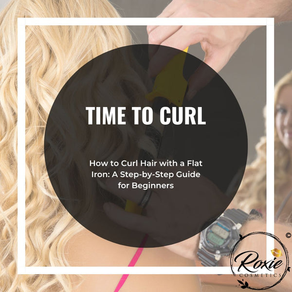 Step 3 How To Curl Hair with Flat Iron