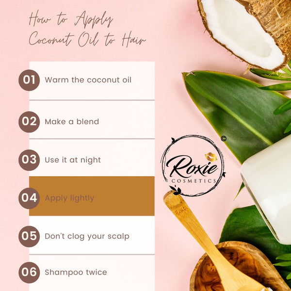 Step 4 How to Apply Coconut Oil for Hair