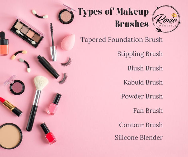 list of makeup brushes