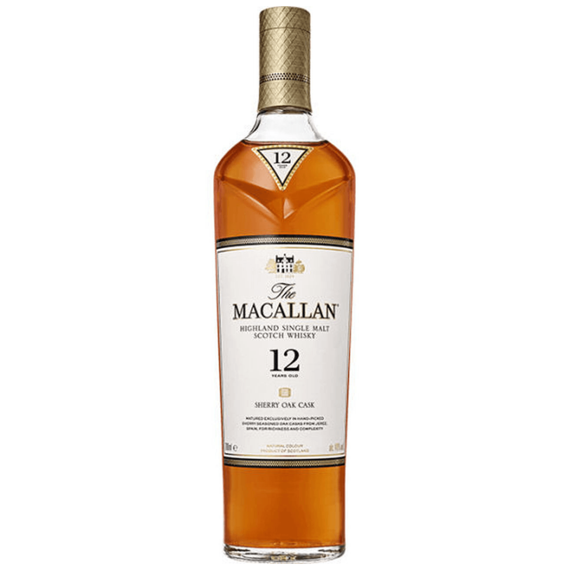 Macallan 12 Year Single Malt Scotch Whiskey – Bob's Discount Liquor