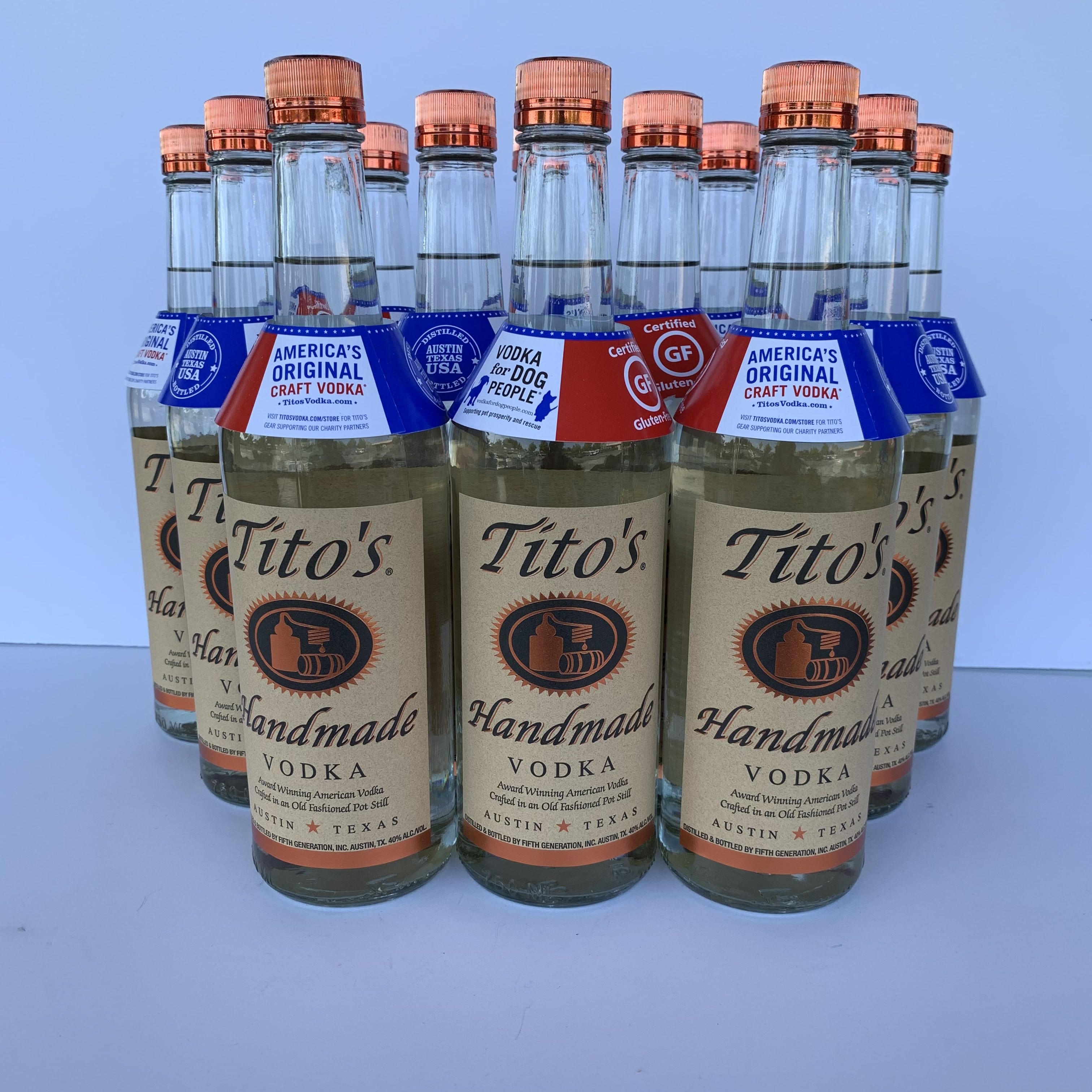 Titos Handmade Vodka 12 Bottle Case Deal 750 Ml Bobs Discount Liquor 3890