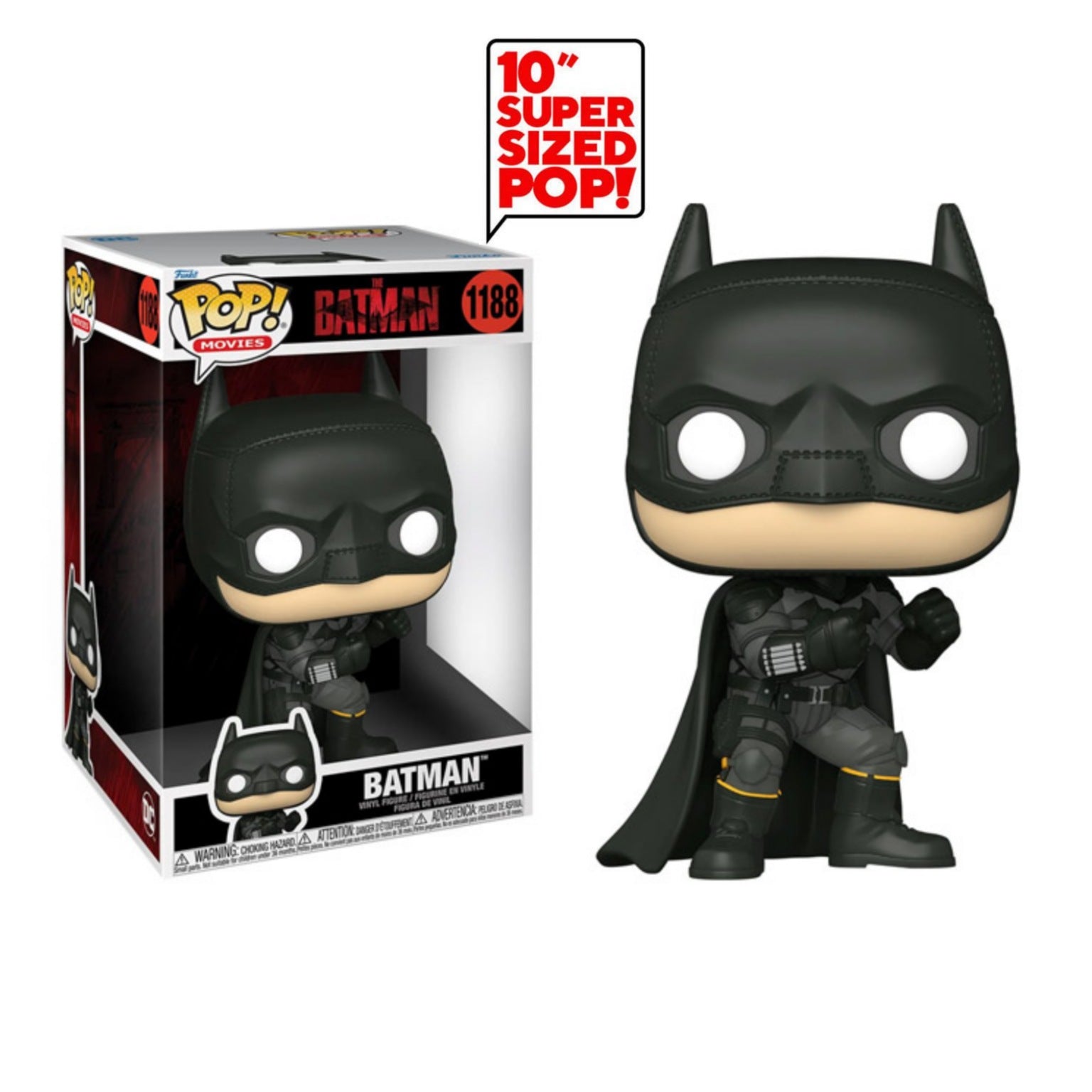 The Batman Giant 10 inch Funko Pop