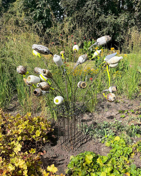 Boeketje vazen in Vrijbroekpark Mechelen