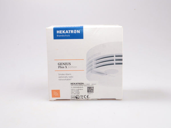 Smoke detector Hekatron Genius PLUS incl. adhesive pad – Dutch