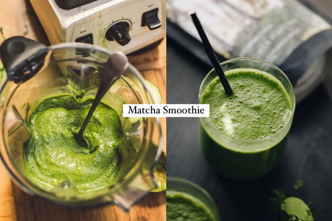 matcha smoothie 抹茶冰沙