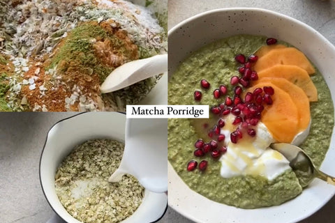 Matcha Porridge早餐抹茶粥