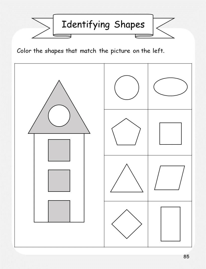 Preschool Math Workbook for Toddlers, Kids Ages 3-5: – OakieBees
