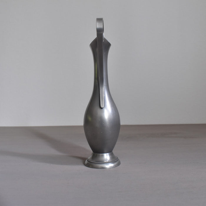 入手困難品 イタリアンアンティーク ピューター 花瓶 錫製 イタリア製-