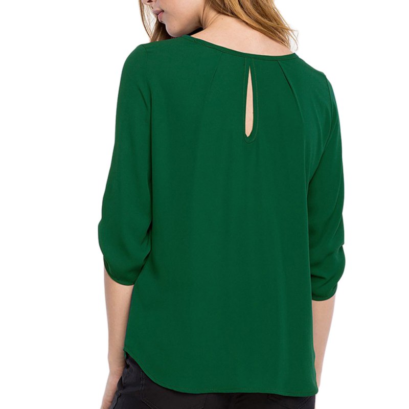 green formal tops