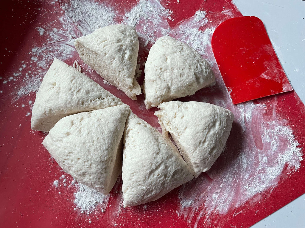 Teigling Baguettebrötchen glutenfrei vegan