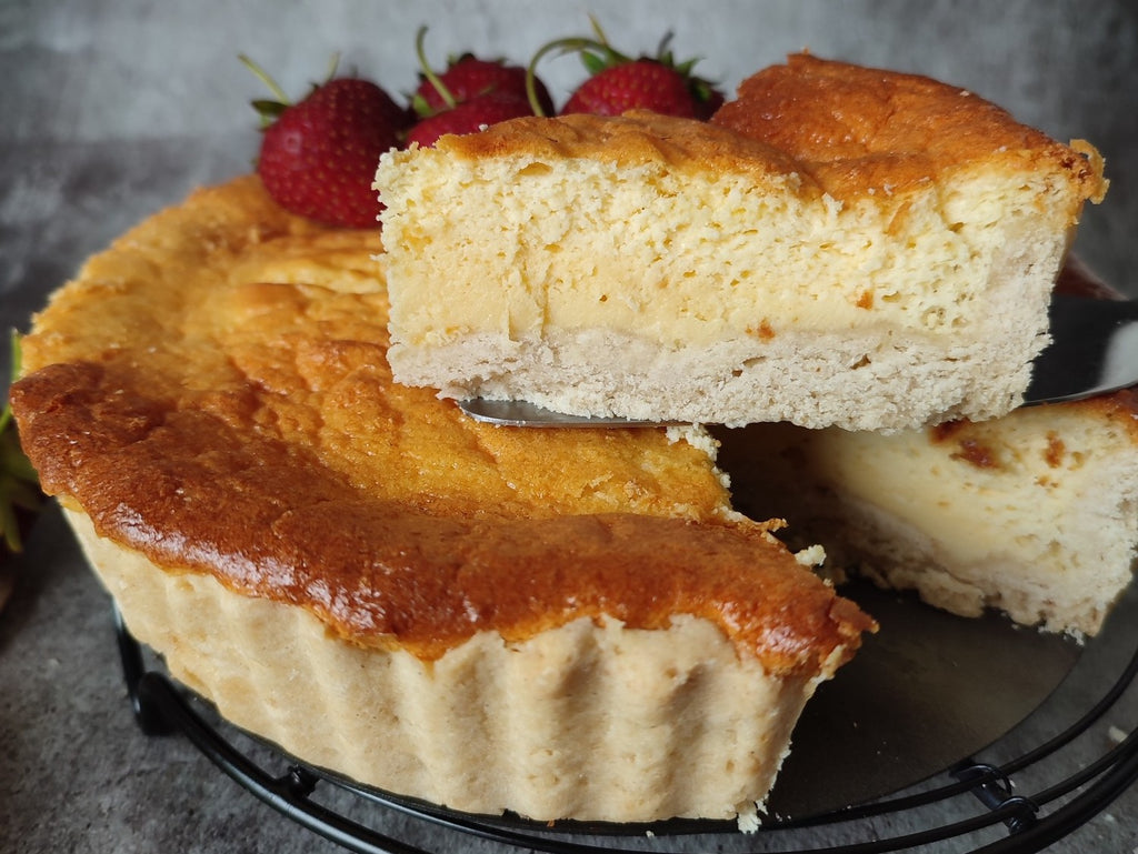 Gluten Free Ruut White Chocolate Cheesecake