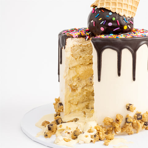 cookie dough ice cream cake