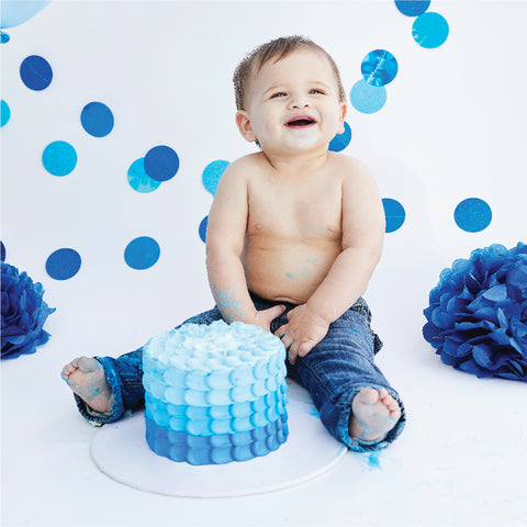 Boy Smash Cake