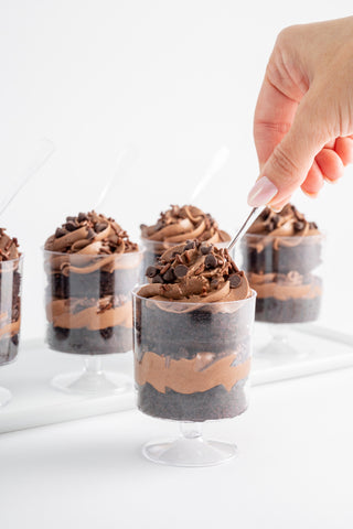 triffle cake cup - chocolate lovers