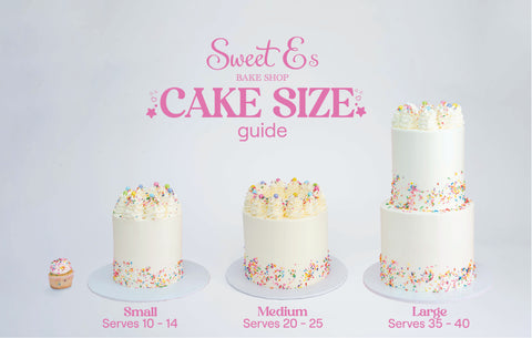 Cake Size Guide