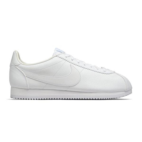 nike cortez pure white