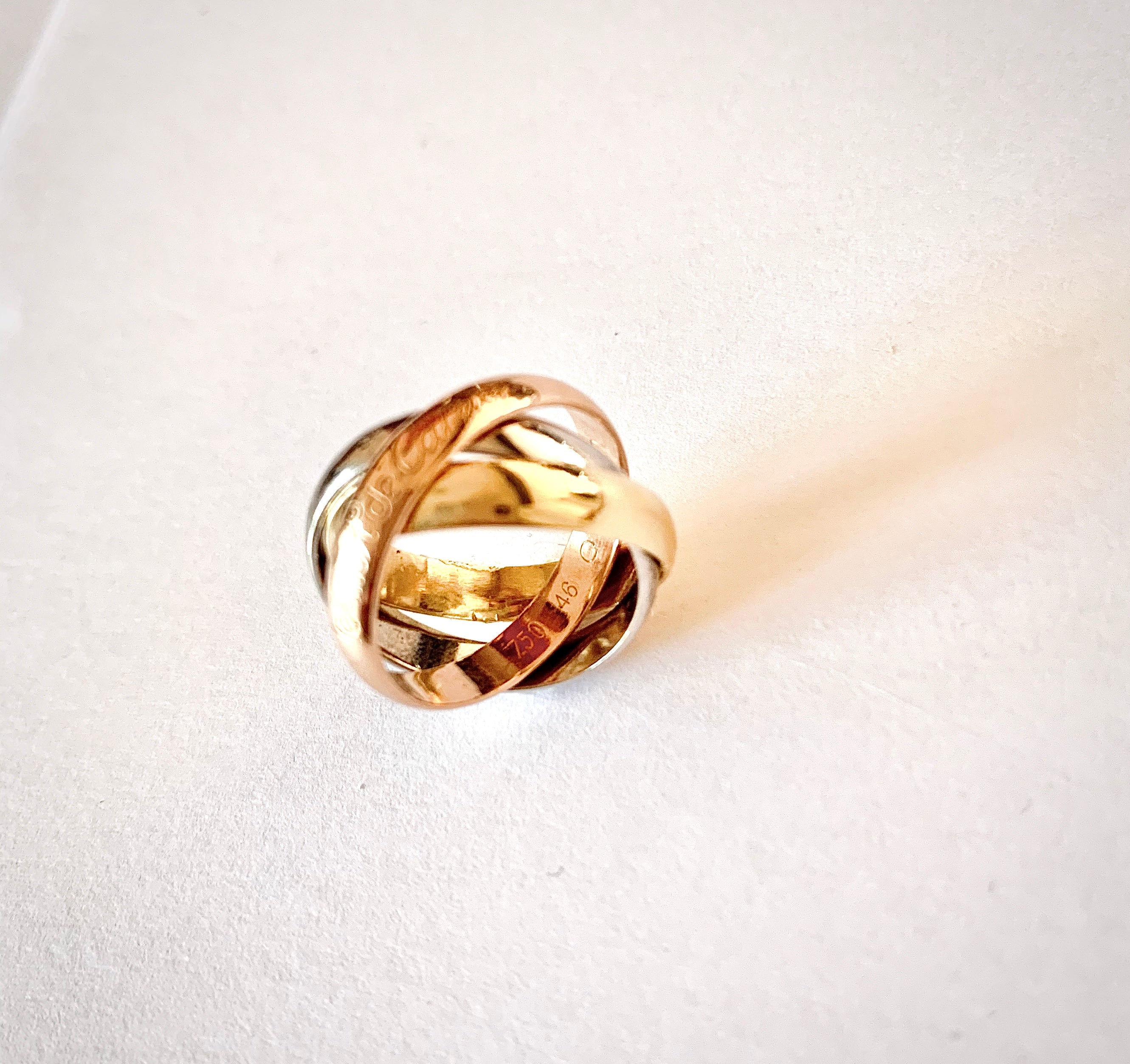 ORIGINAL CARTIER TRINITY RING – 50 