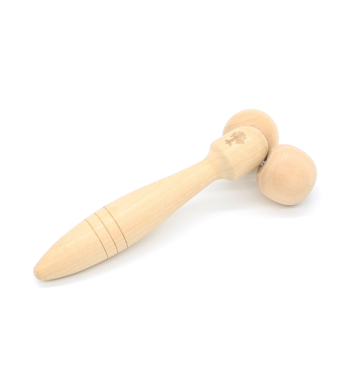 Massage Roller Universal Wood Roller Massager For Body Wood Roller  Double-sided Slotting 6 Spinning Rollers