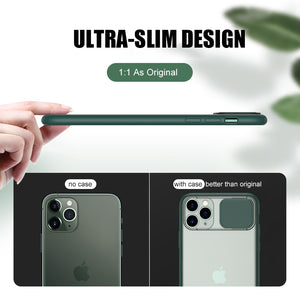 Anti-Spy Thin Slide Camera Protection Cases For iPhone 11 Pro Max X XR XS Max 6 6S 7 8 Plus - Anti-Spy Guru, Anti-Spy, Camera Protection Slider, Privacy, Webcam, Slider, Privacy Screen Protector, iphone, iPhone