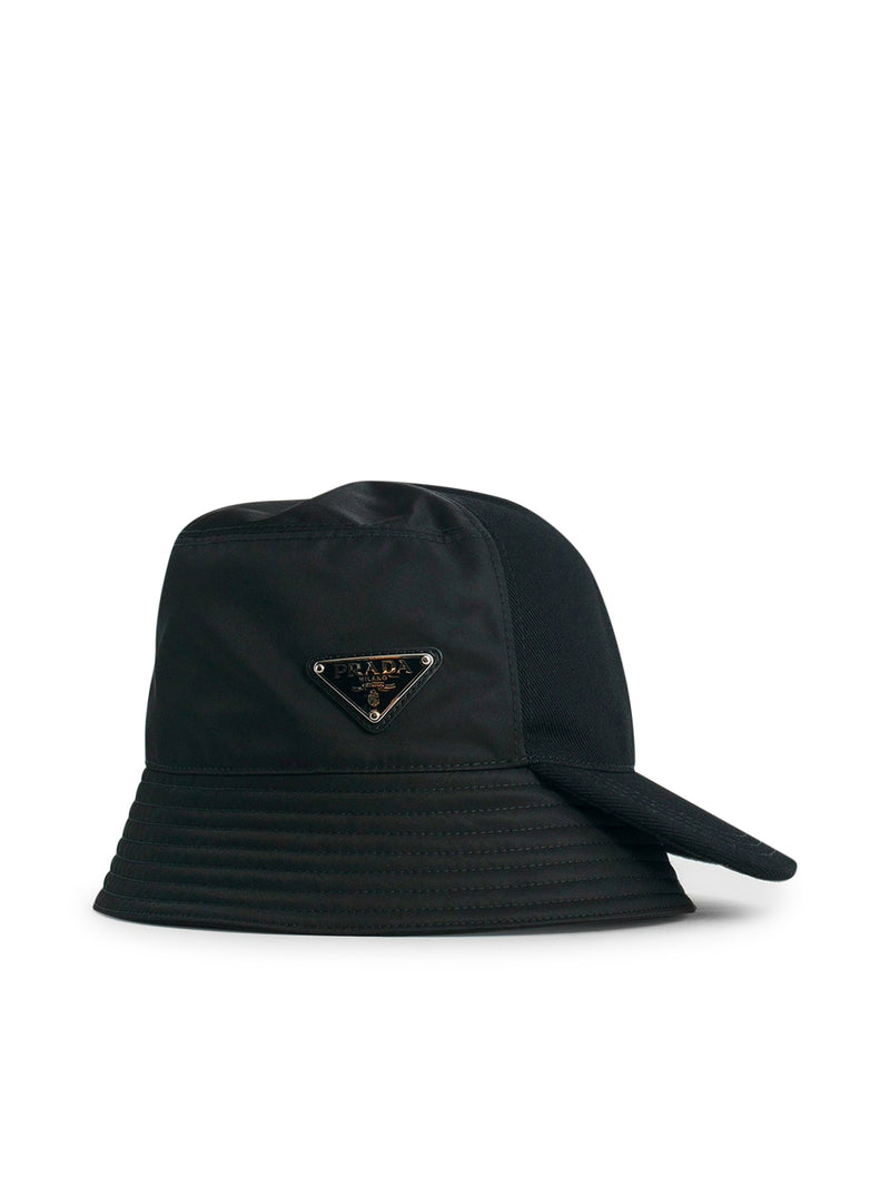 Prada men`s black re-nylon bucket hat – Suit Negozi Eu