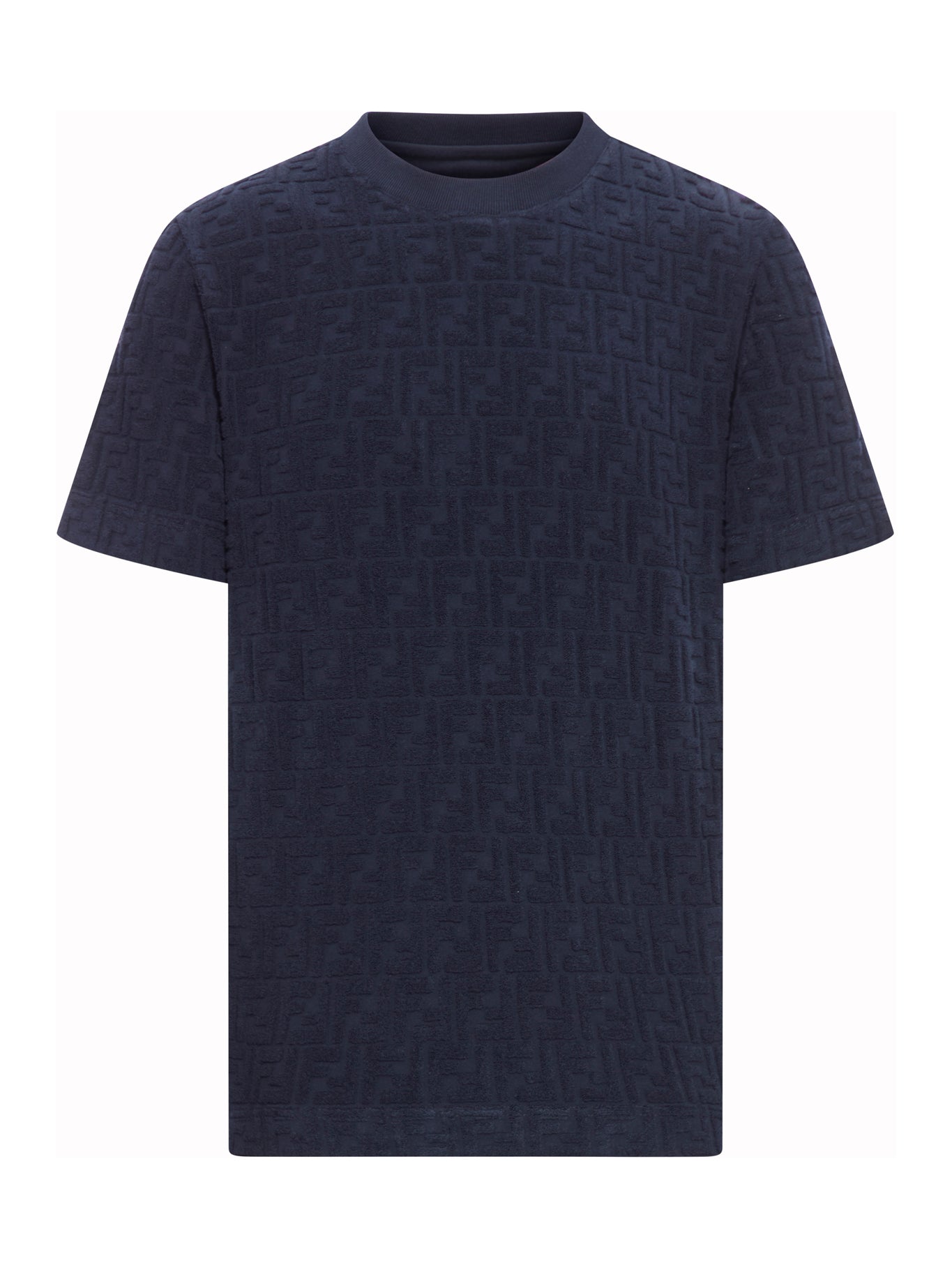 Fendi T-shirt J. Ff Sponge In Blue