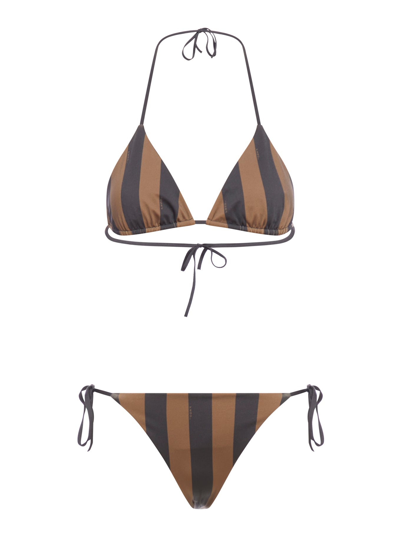 Fendi Swimming Suit In Brown