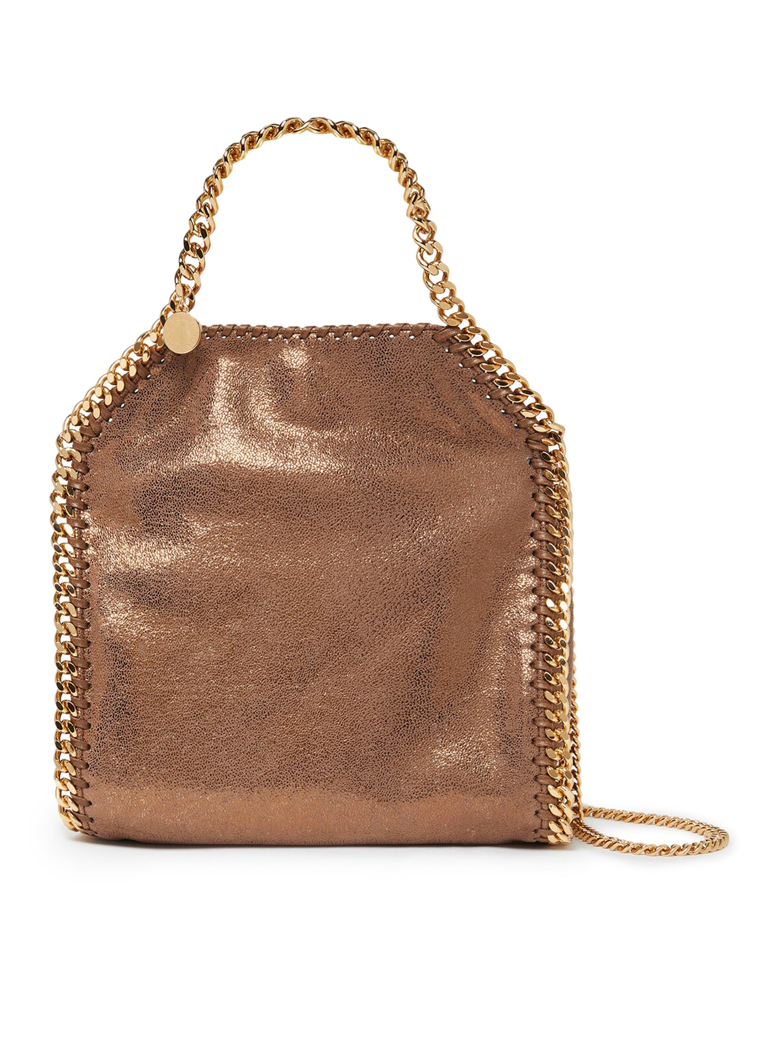 Stella Mccartney Falabella Mini Tote Bag In Brown