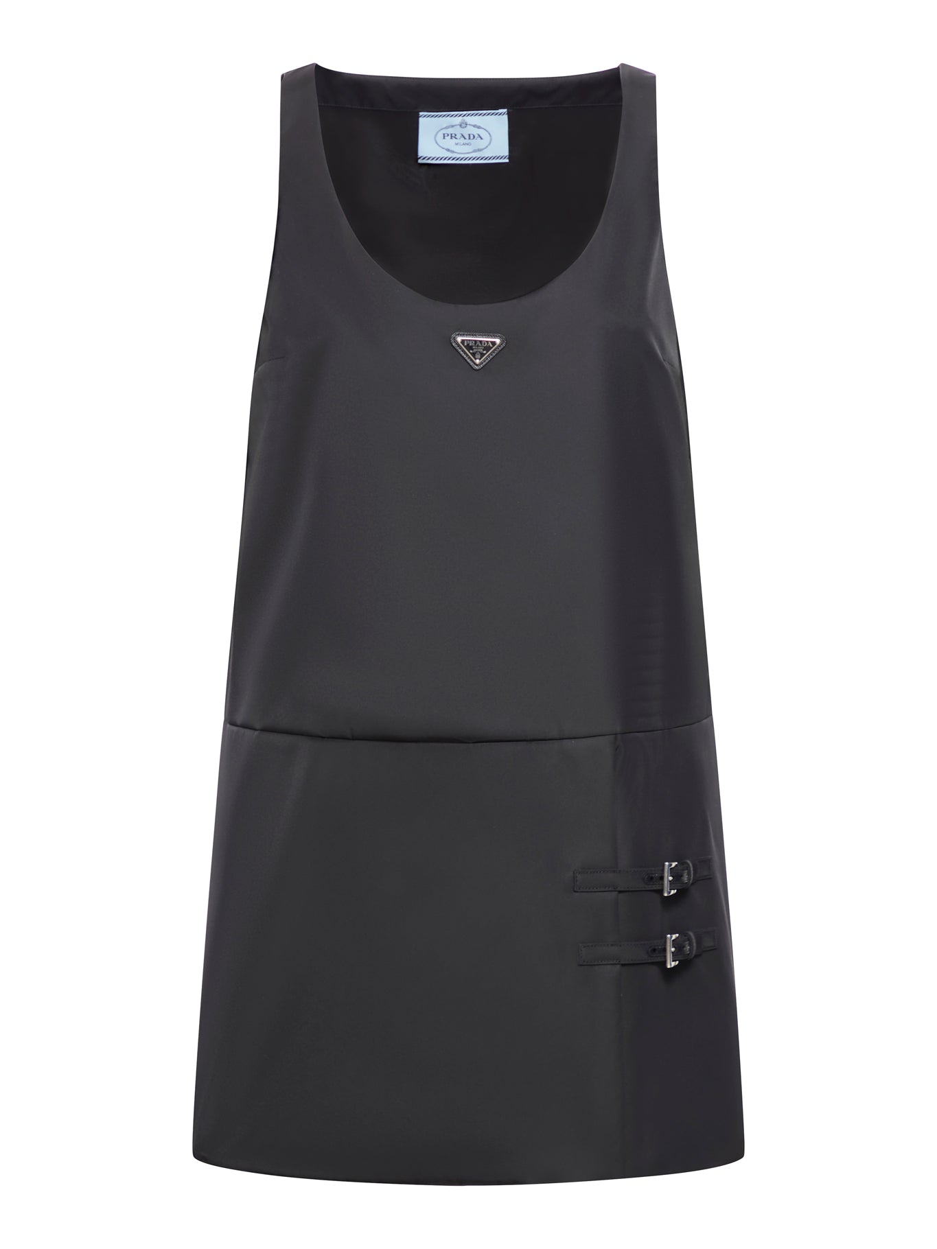 Prada Dress In Technical Fabric In Black