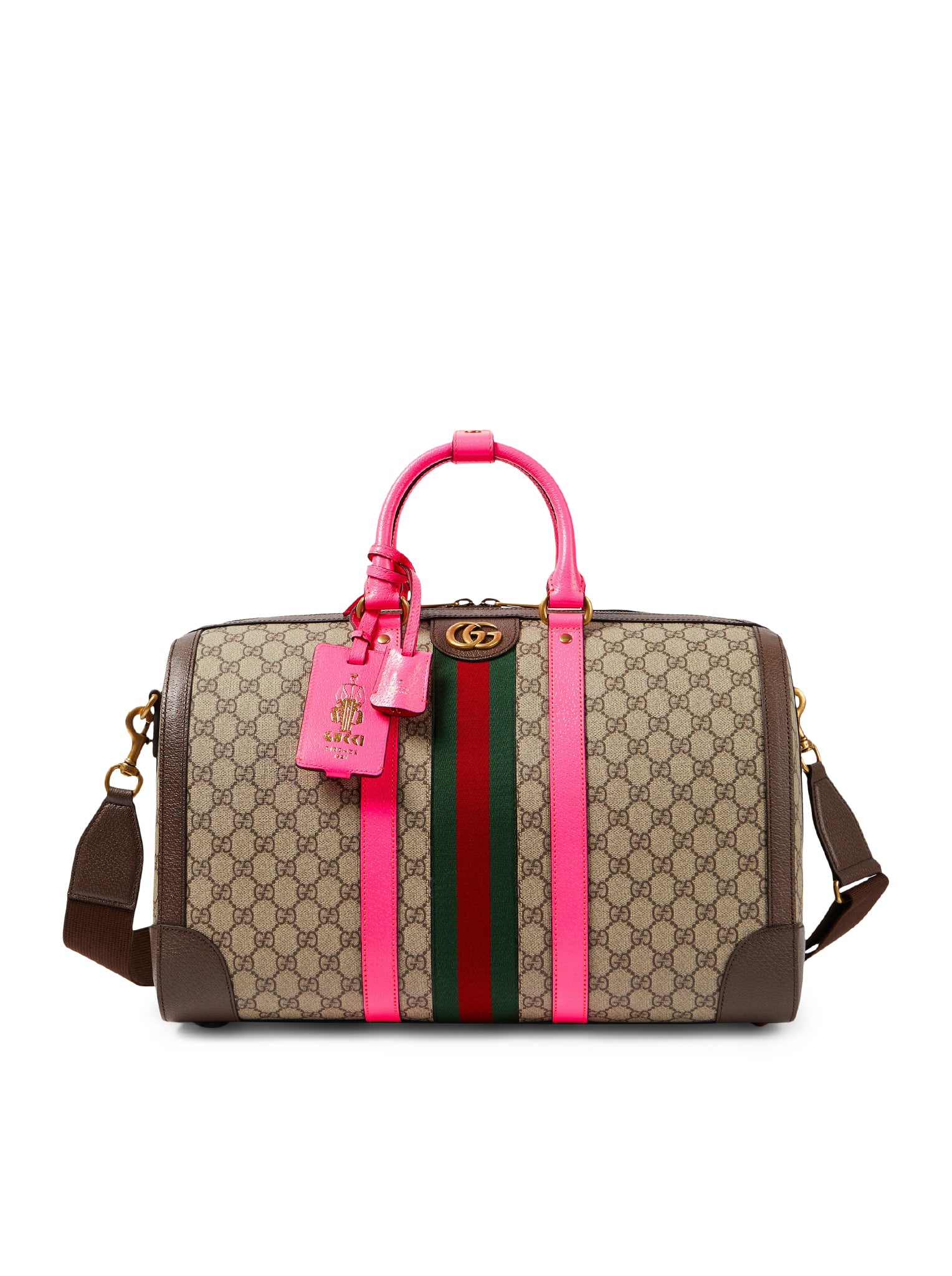 Gucci Savoy Medium Duffle Bag In Brown