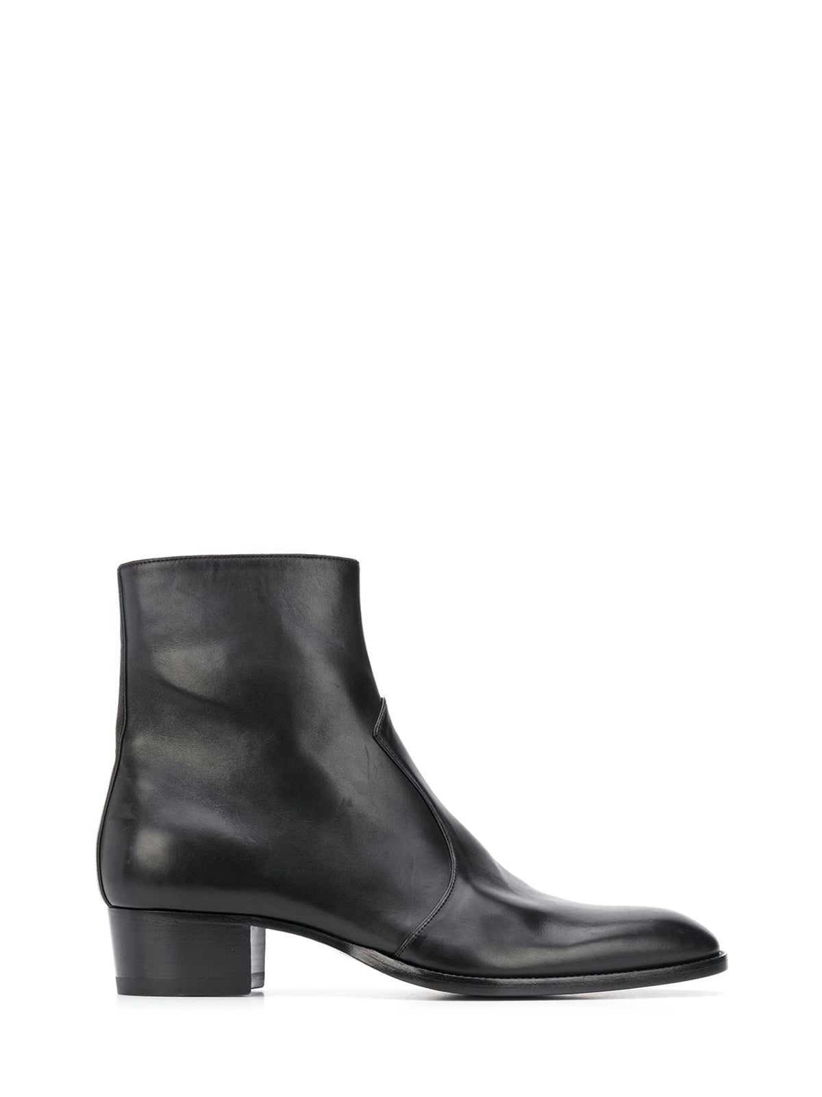 SAINT LAURENT WYATT 40 ZIP BOOTS