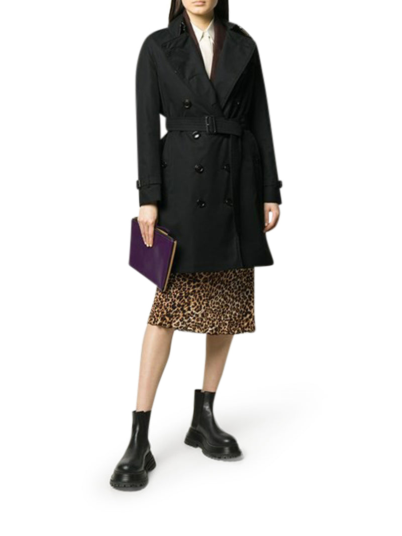 BURBERRY BELTED TRENCH COAT