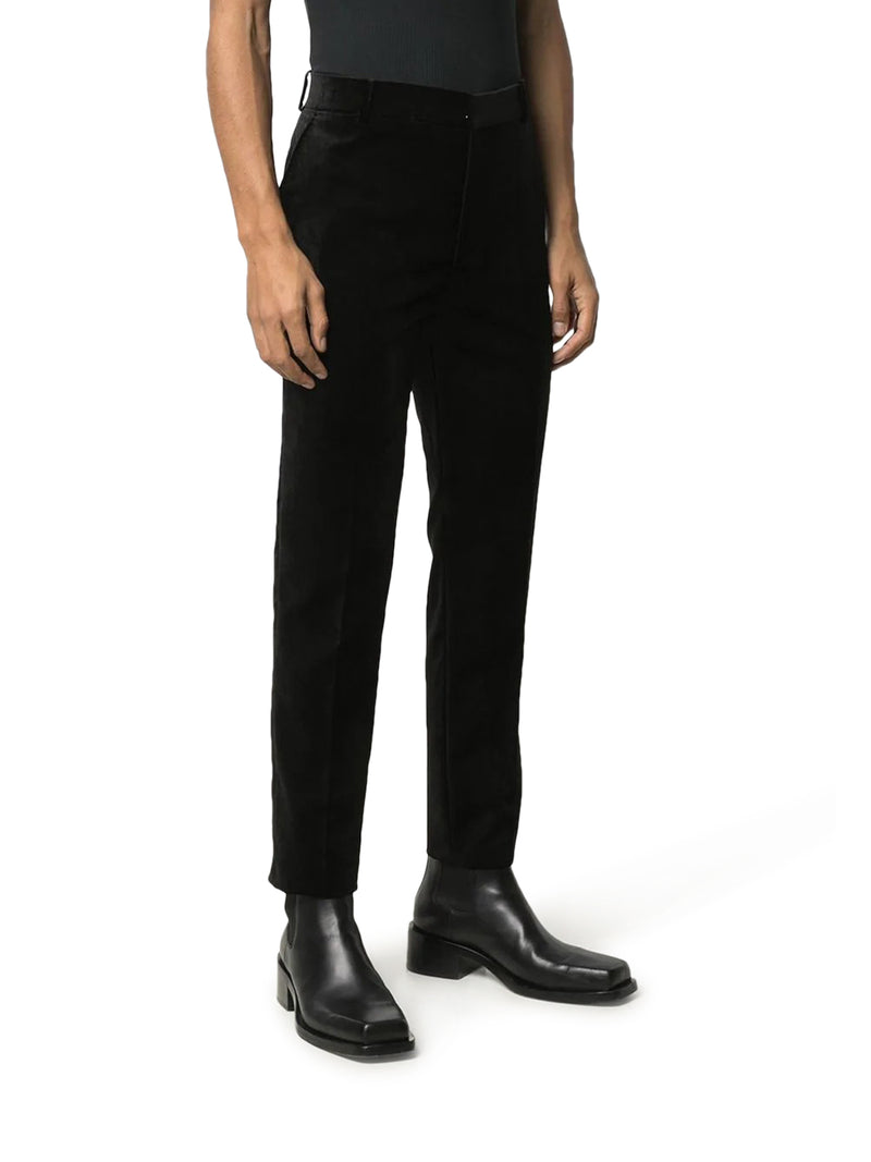 ALEXANDER MCQUEEN VELVET TAILORED TROUSERS