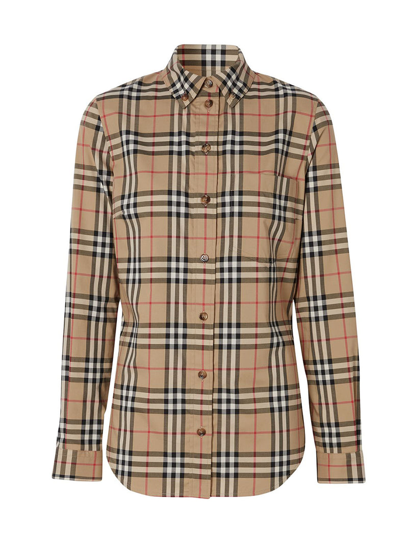 Lapwing Burberry shirt in cotton with vintage check pattern – Suit Negozi  Row