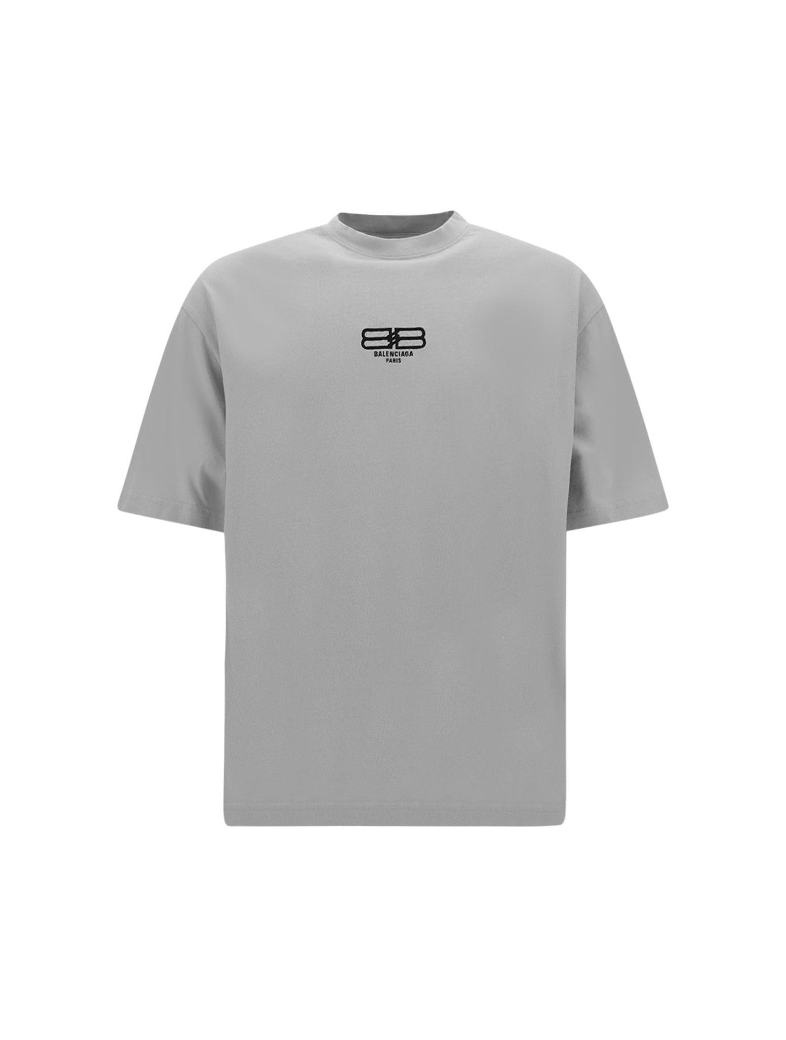 BB Medium Fit T Shirt in Grey - Balenciaga