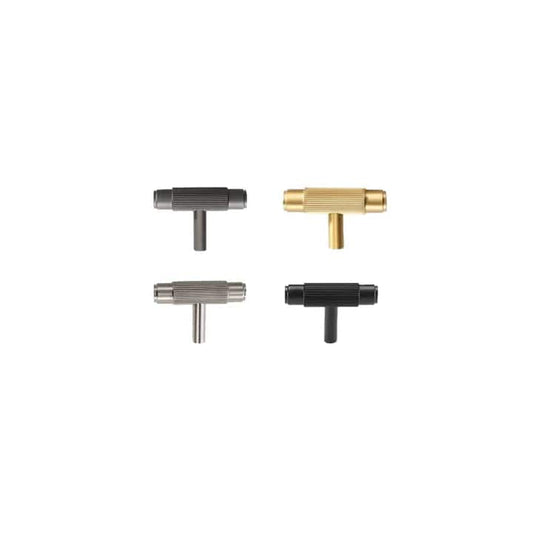 Probrico Modern T Bar Black Kitchen Cupboard Handles Cabinet Hardware