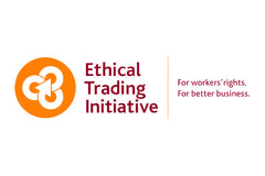 ETI logo stating 'For workers rights. For better business.'