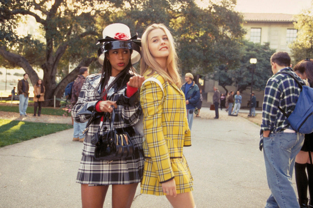 Stacey Dash and Alicia Silverstone as Cher Horowitz and Dionne Davenport for the 1995 film Clueless / image Paramount by Evertt Collection