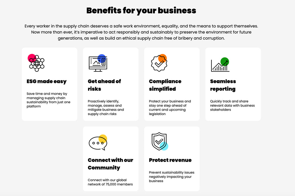 Sedex benefits for your business